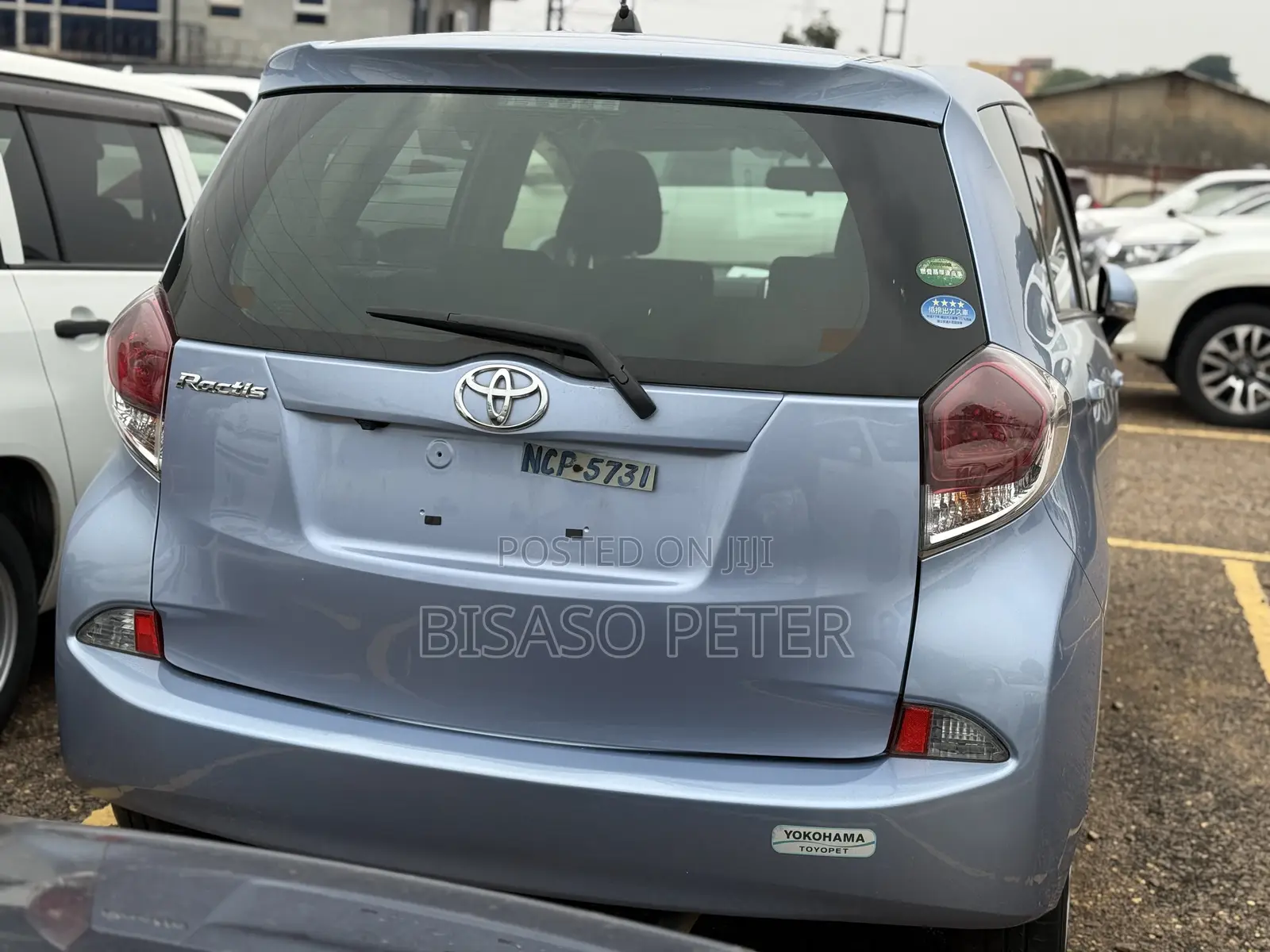Toyota Ractis 1.5 AWD 2016 Blue
