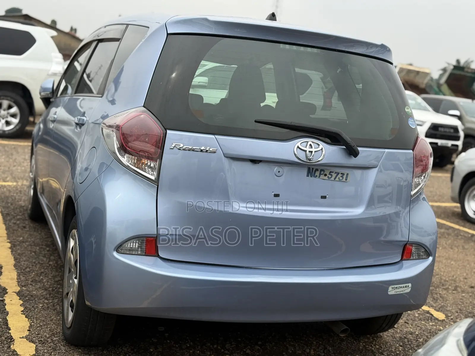 Toyota Ractis 1.5 AWD 2016 Blue