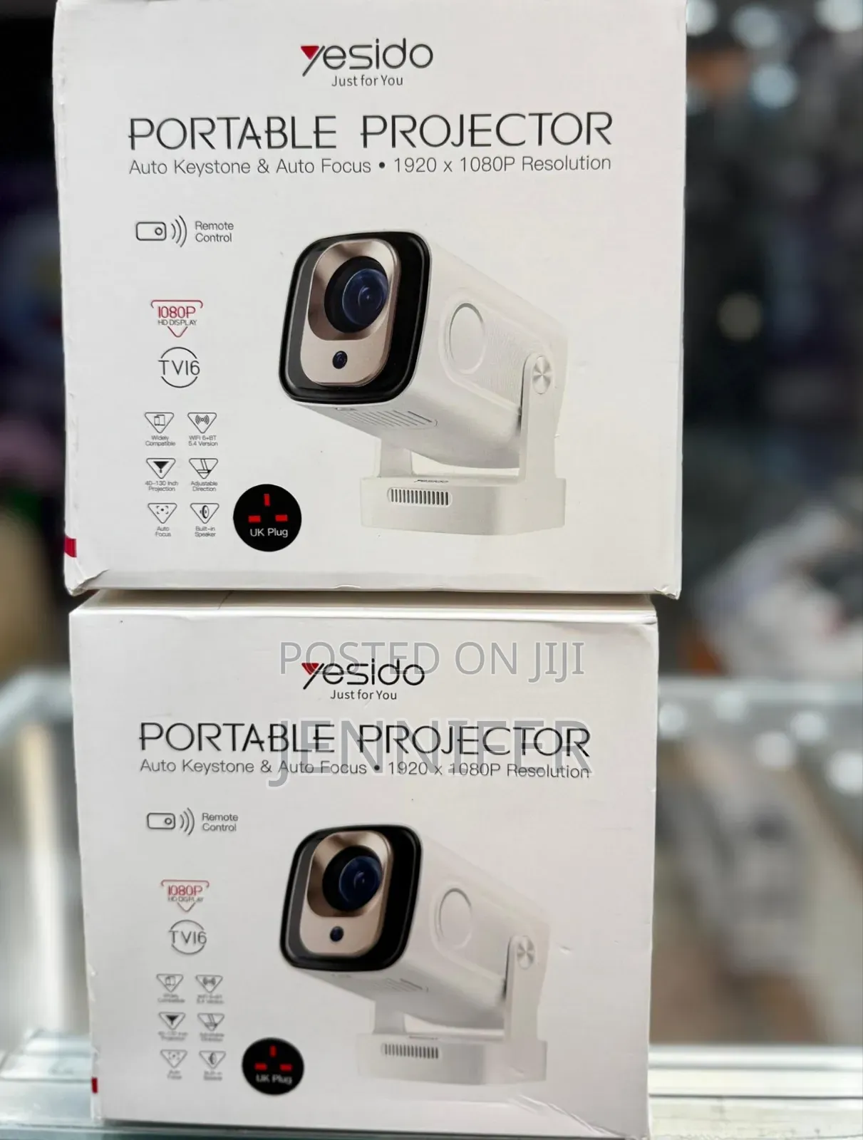 Yesido Portable Projector 1080p (Tv16)