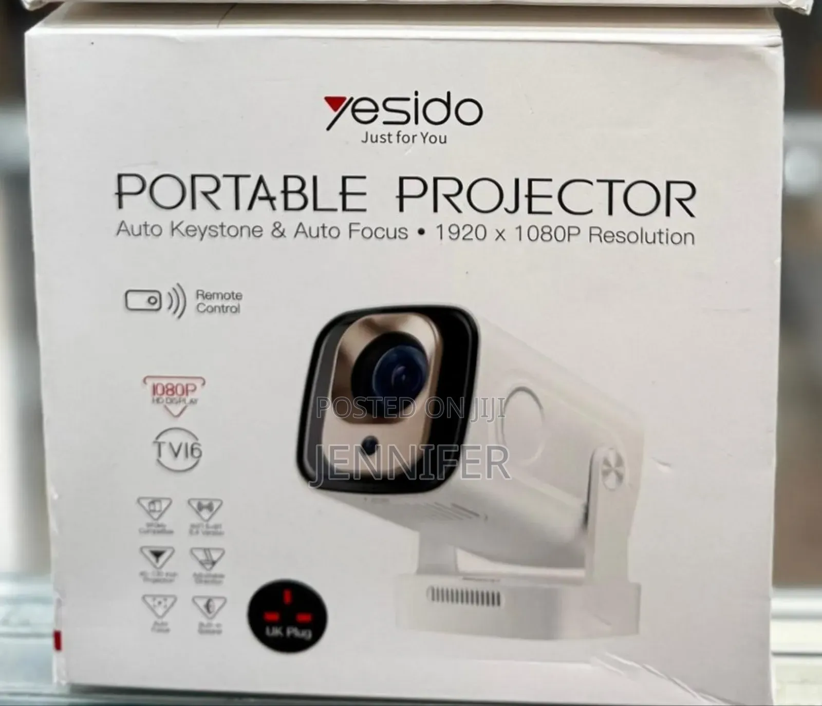 Yesido Portable Projector 1080p (Tv16)