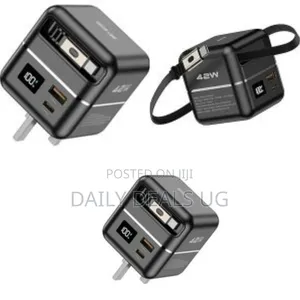 Green Lion Premium Series 5000mah Power Bank and Wall Charger