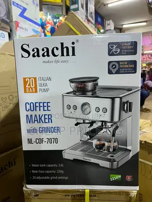 Saachi Nl-Cof-7070 Coffee Maker With Grinder.
