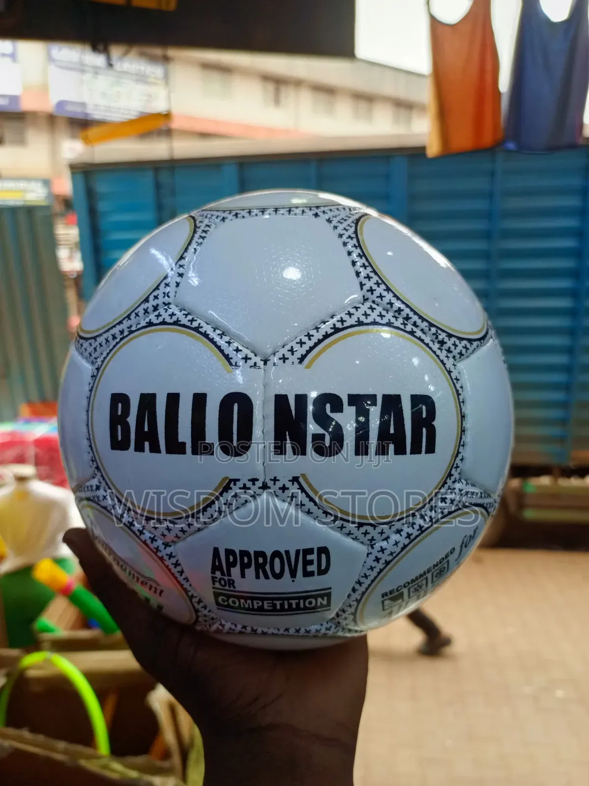 Ballonstar Brand Soccer Ball.