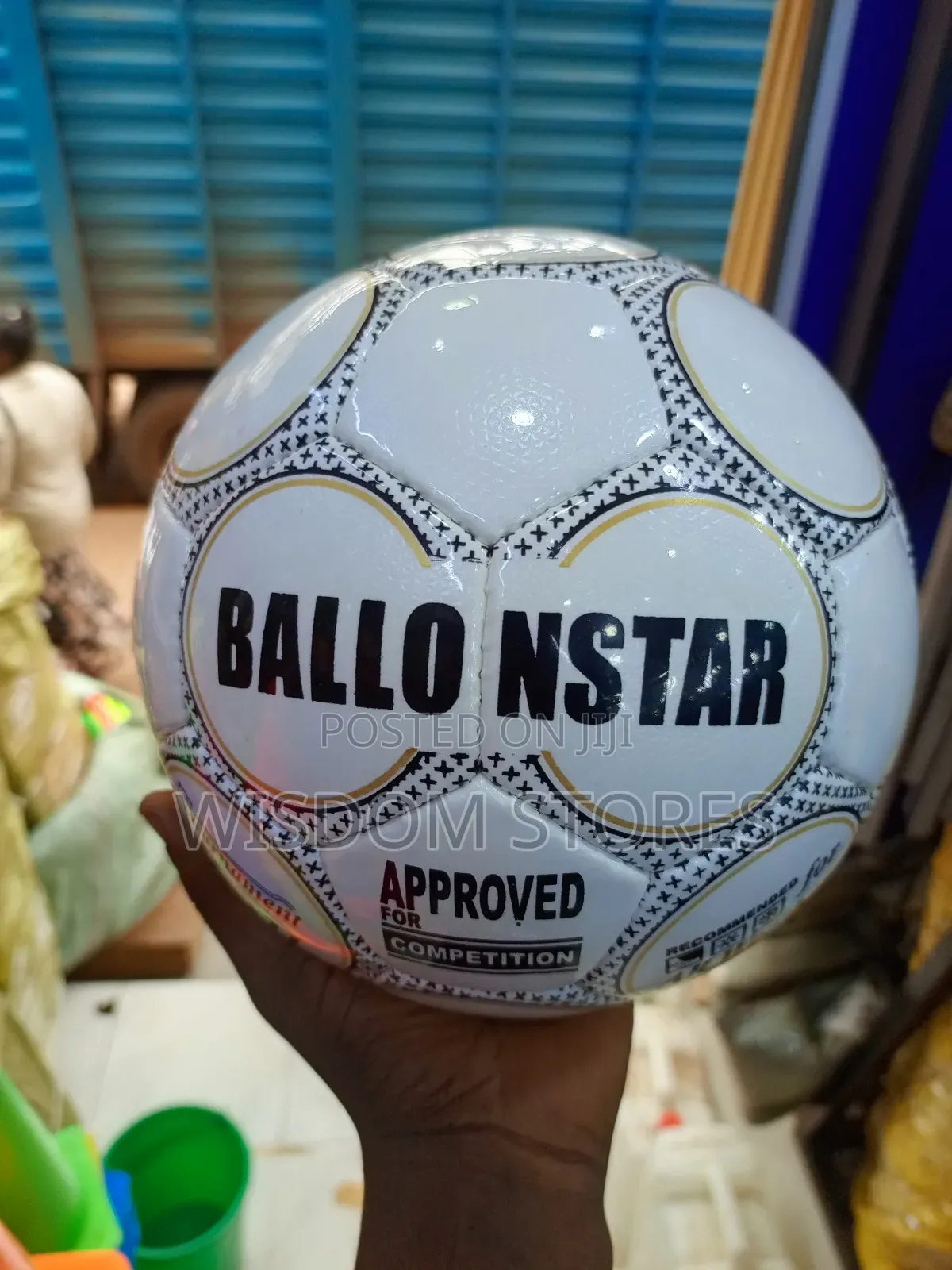 Ballonstar Brand Soccer Ball.