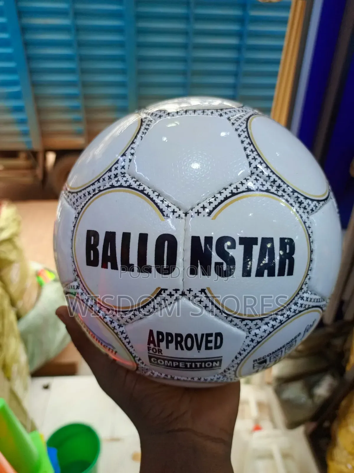Ballonstar Brand Soccer Ball.