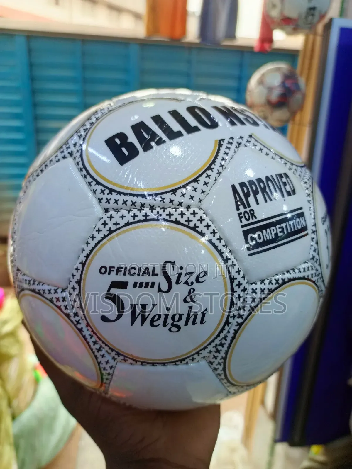 Ballonstar Brand Soccer Ball.