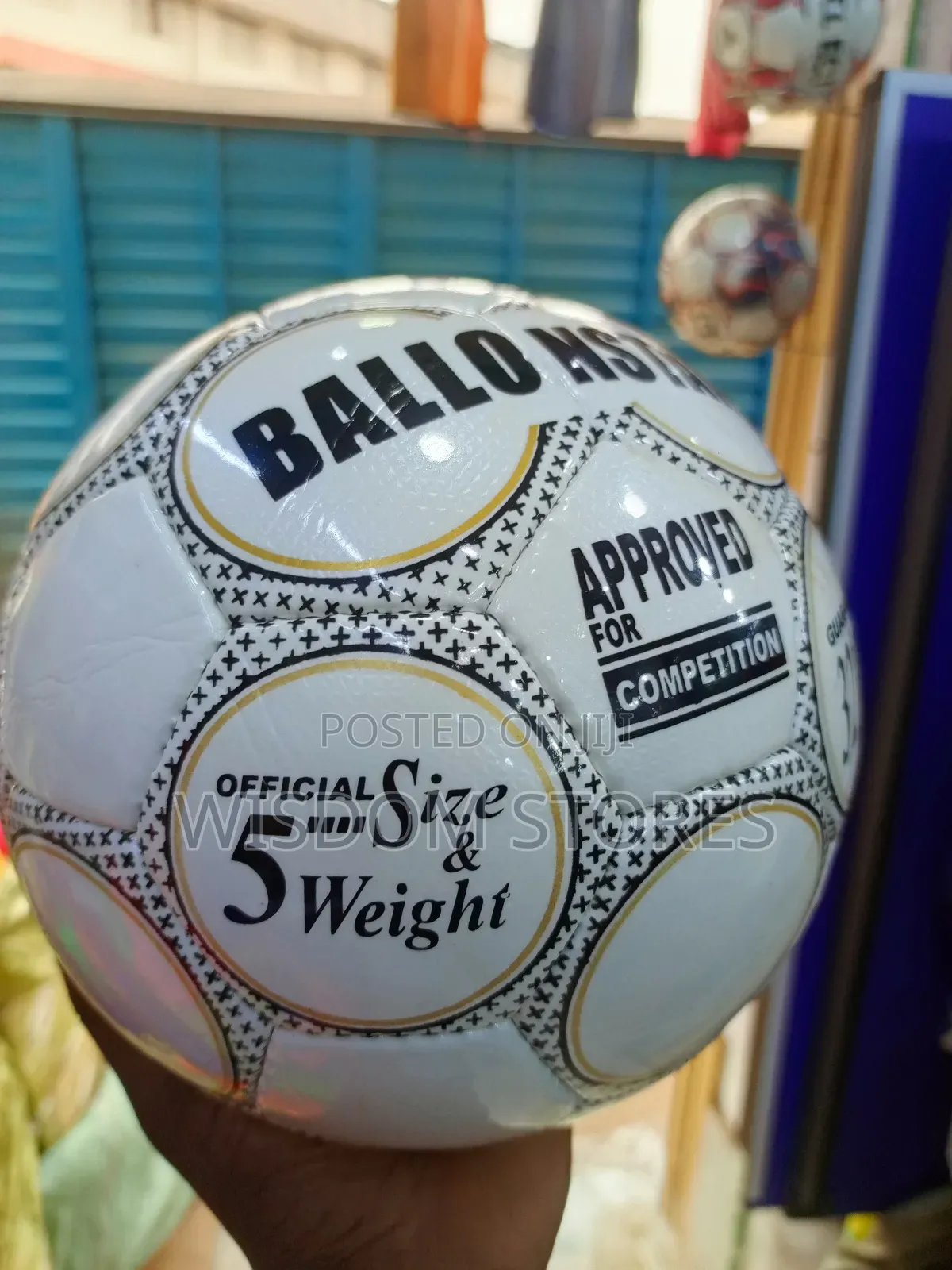 Ballonstar Brand Soccer Ball.