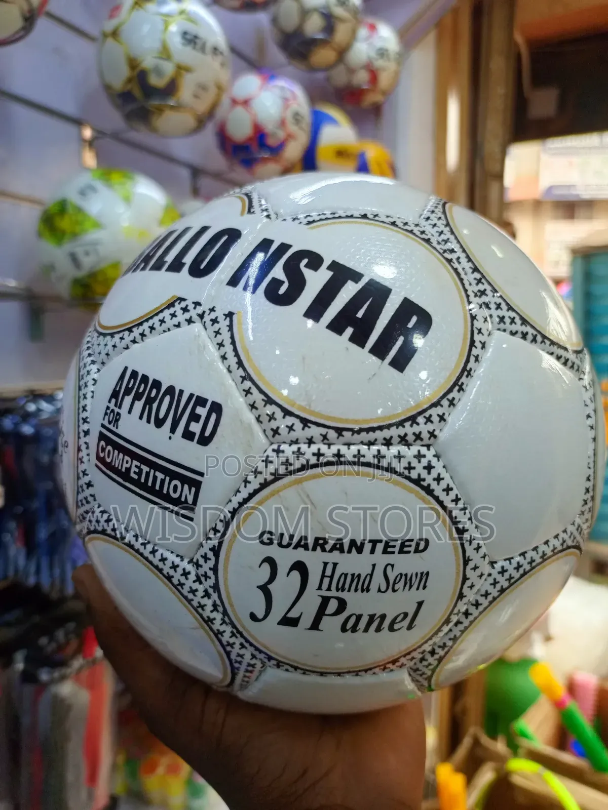 Ballonstar Brand Soccer Ball.