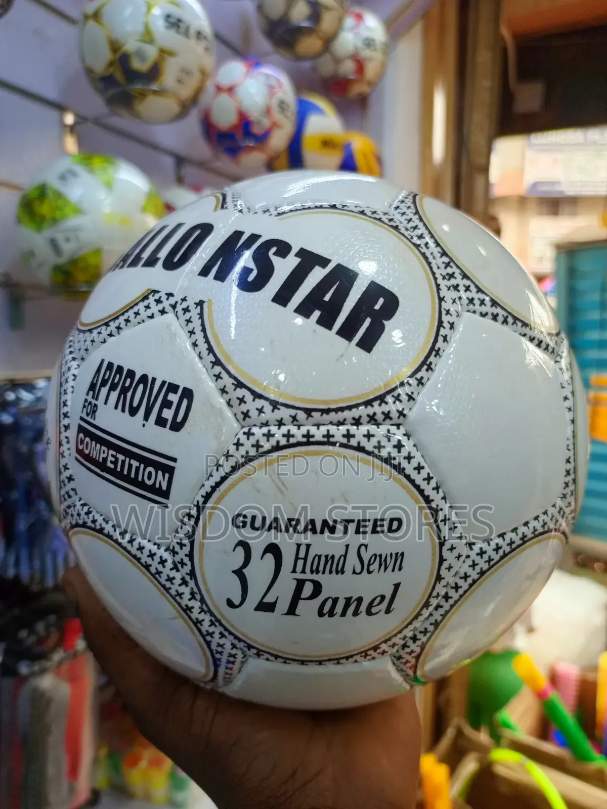 Ballonstar Brand Soccer Ball.