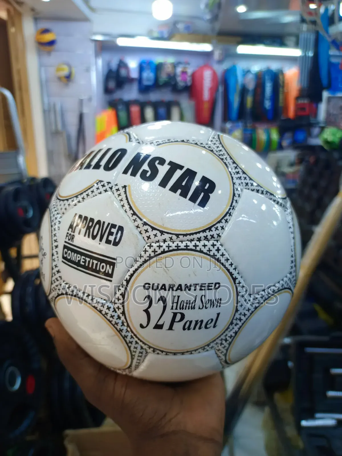 Ballonstar Brand Soccer Ball.