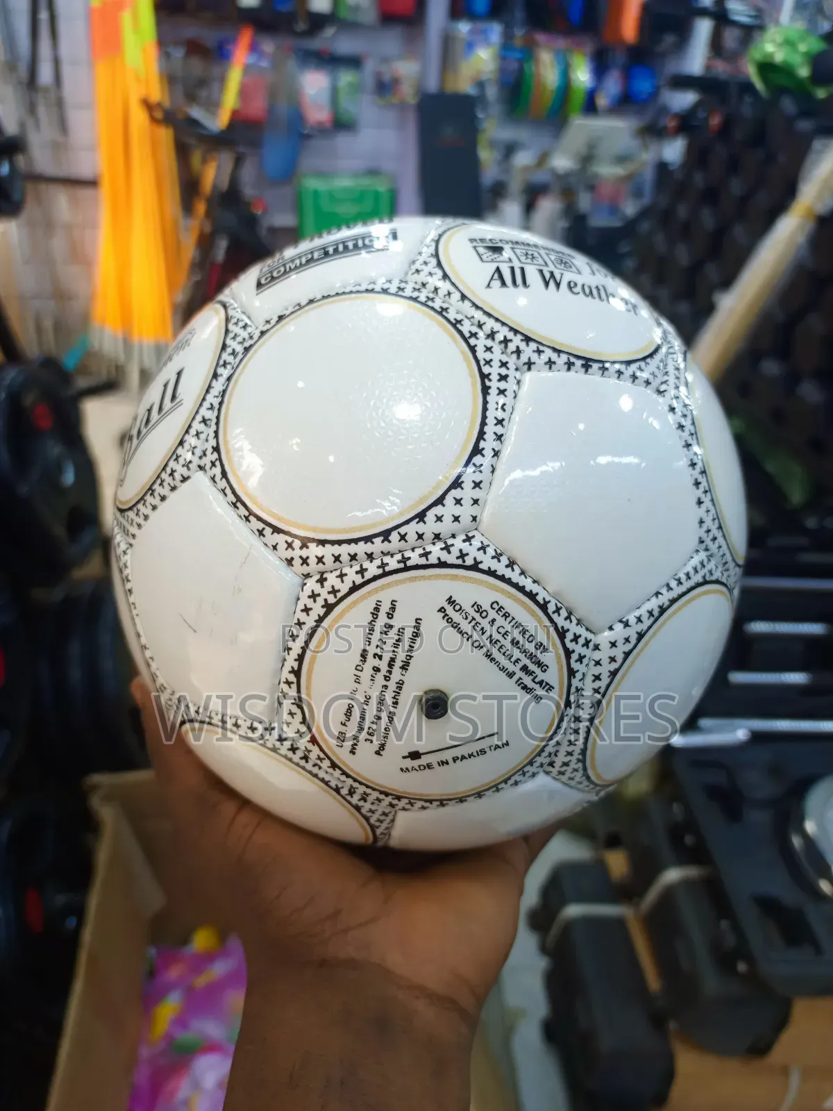 Ballonstar Brand Soccer Ball.