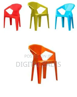 Strong Plastic Chair With a Unique Design