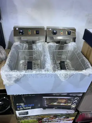 Commercial Electric Double Deepfryer 32l Capacity