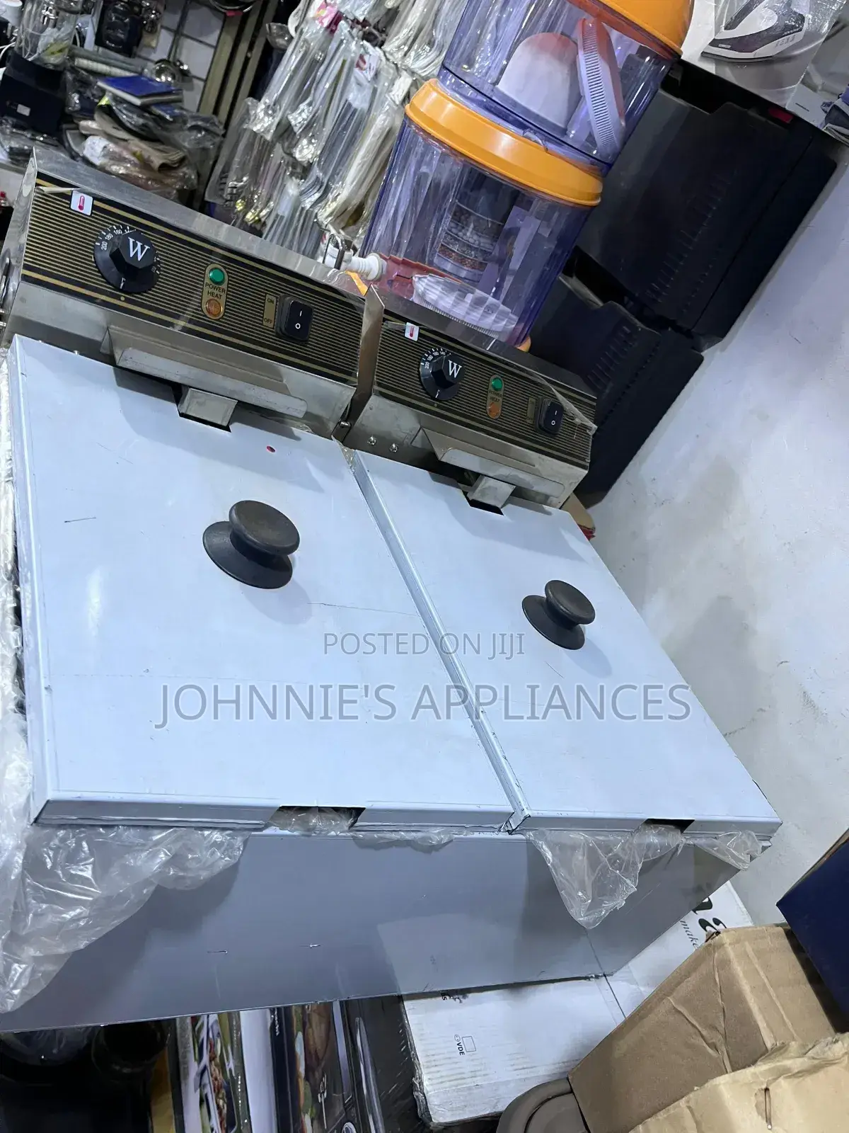Commercial Electric Double Deepfryer 32l Capacity