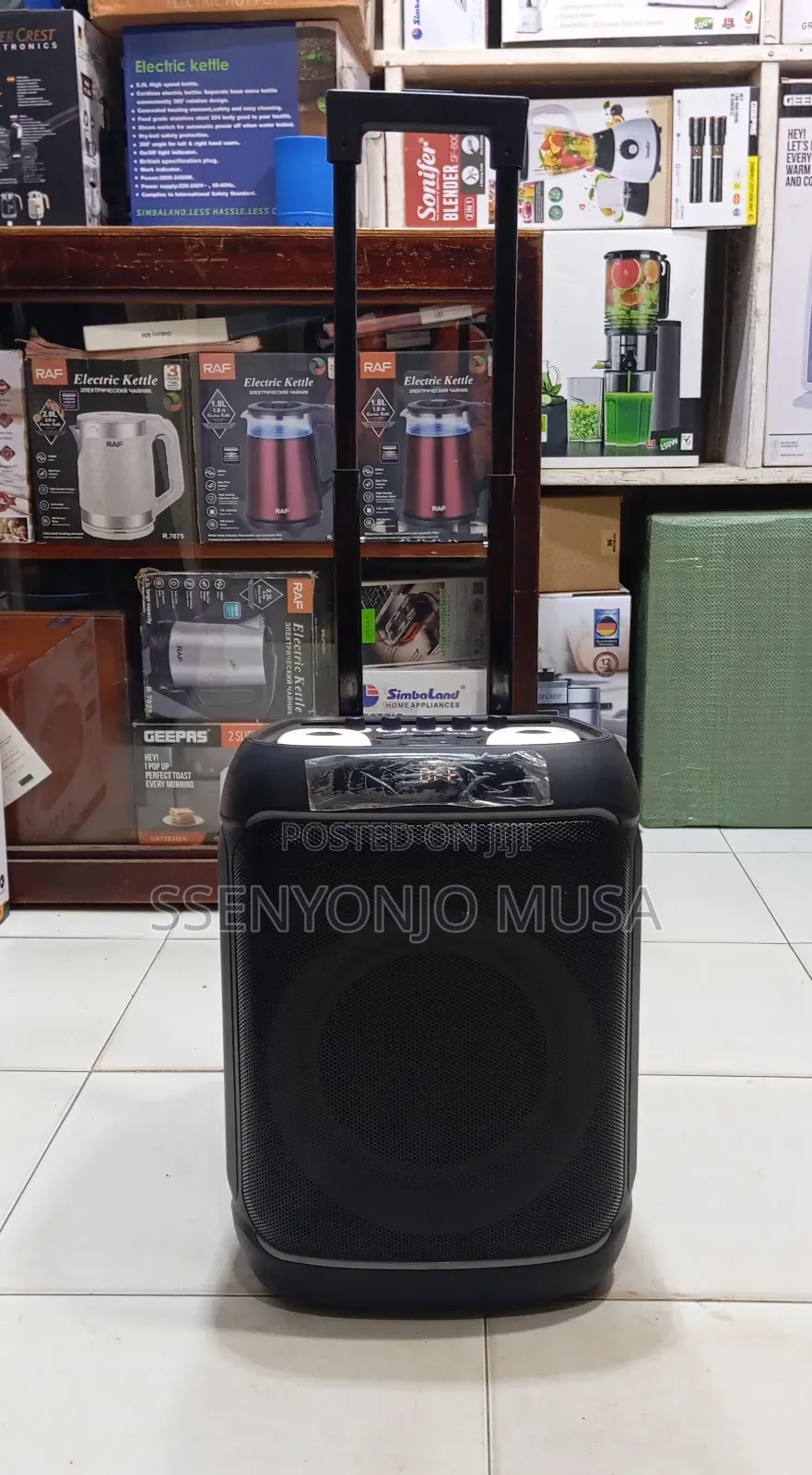 Globalstar Sg8 60w Active Karaoke Speaker | Bt, Usb, Fm, Rechargeable