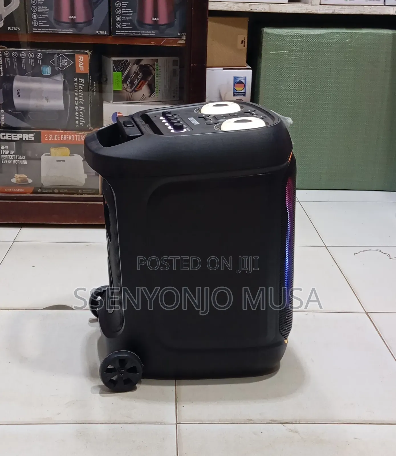 Globalstar Sg8 60w Active Karaoke Speaker | Bt, Usb, Fm, Rechargeable