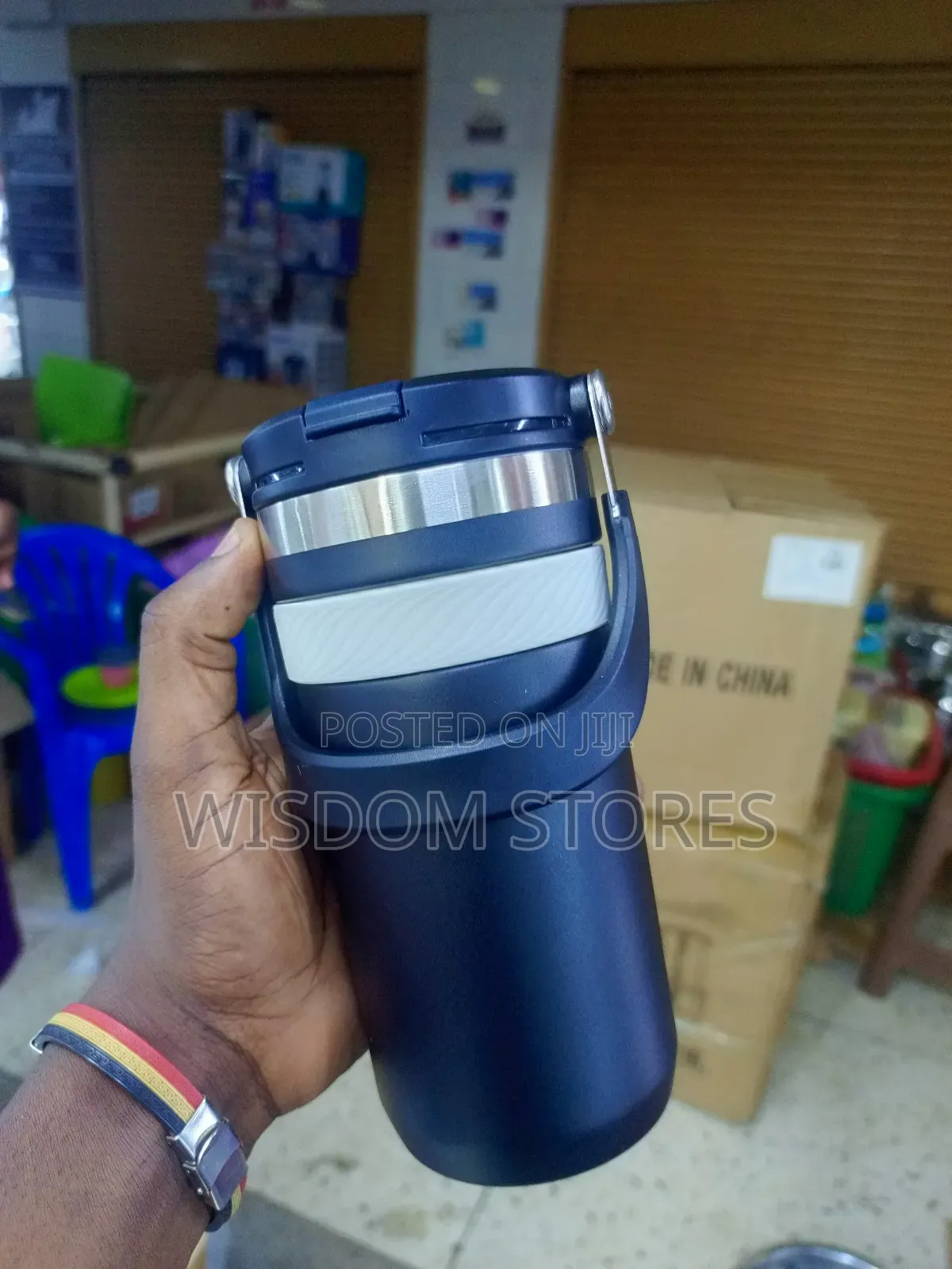 Double-Walled, Vacuum-Insulated Travel Mug