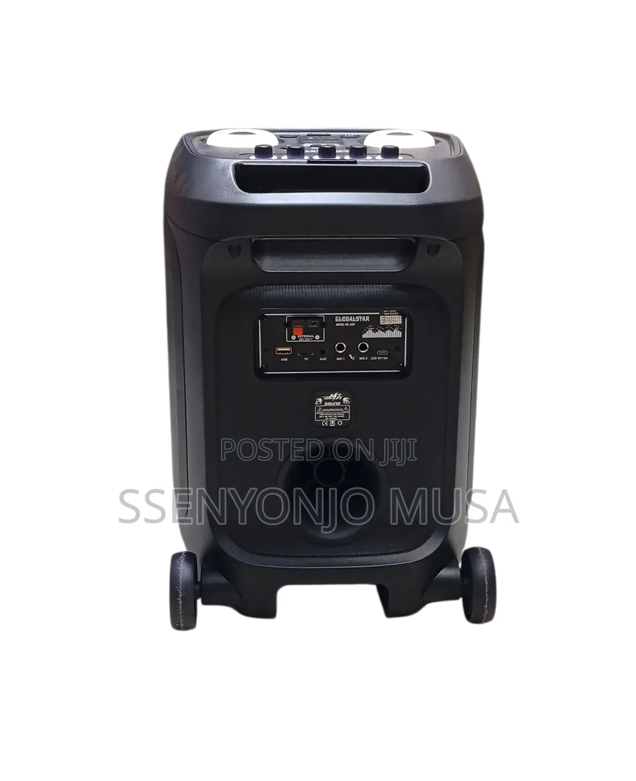 Globalstar Sg8 60w Active Karaoke Speaker | Bt, Usb, Fm, Rechargeable