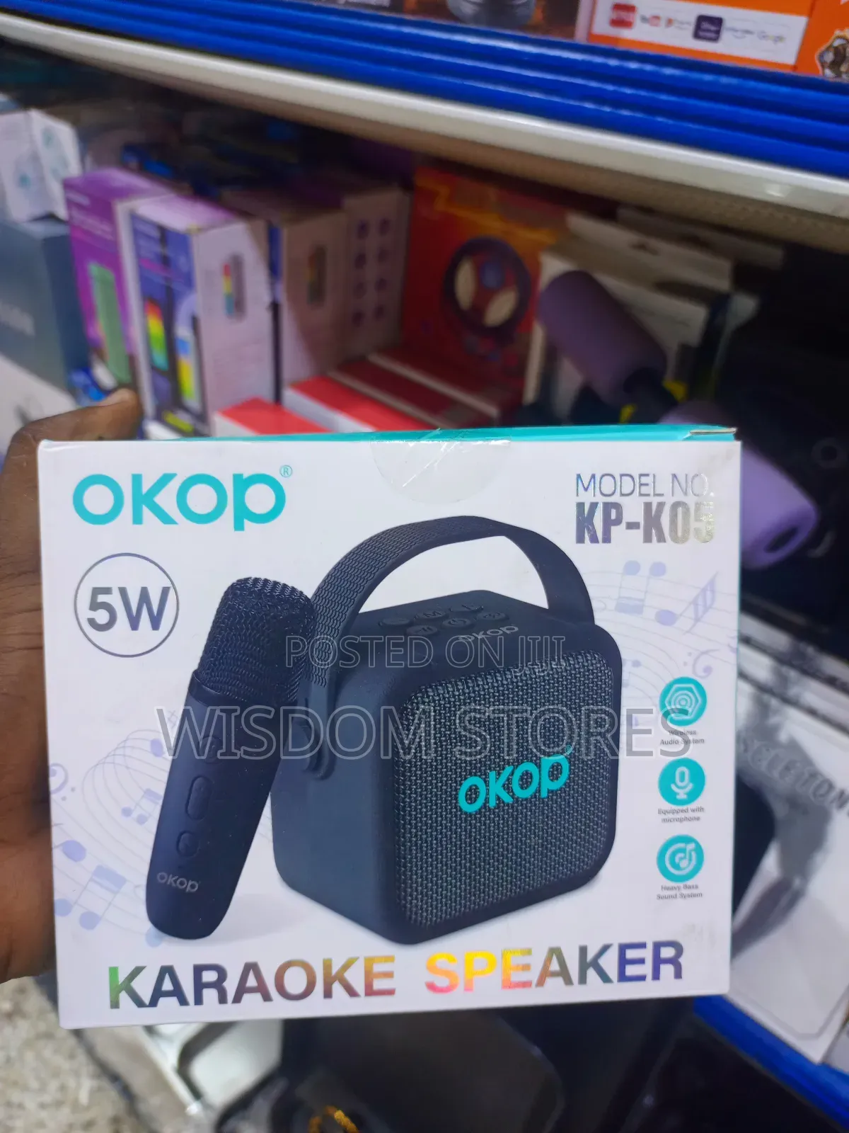 Okop Kp- Wireless Karaoke Speaker System.