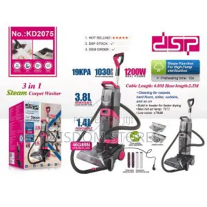 DSP Kd2075 Steam Floor Cleaner – Fast Heat-Up, High-Power Cleaning