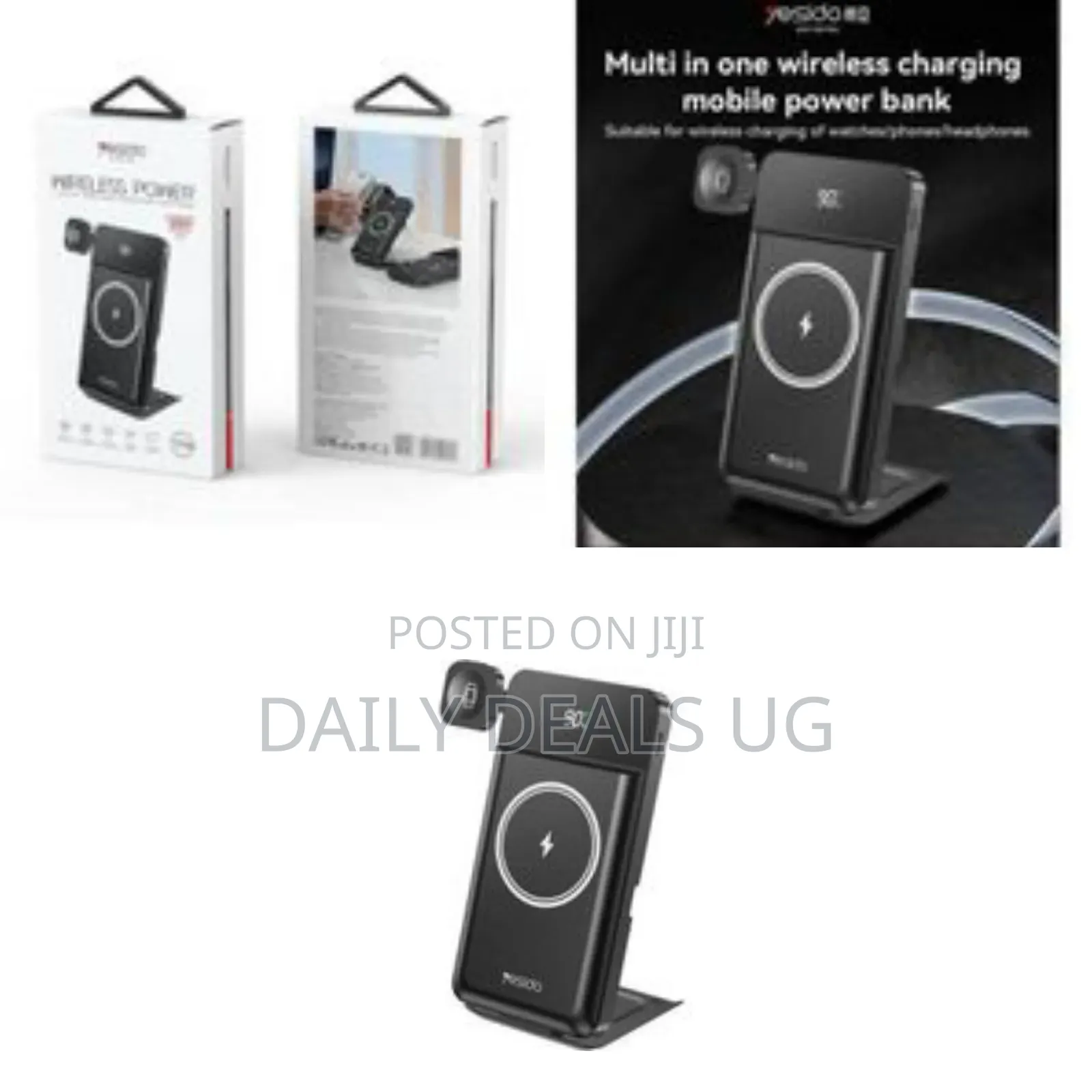 Yesido 3-in-1 Magnetic Wireless Charging Station