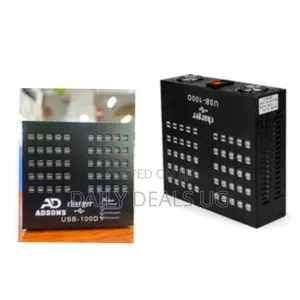 Usb Charger, Adson 100 Port 700watt(140a) Usb Charging Station