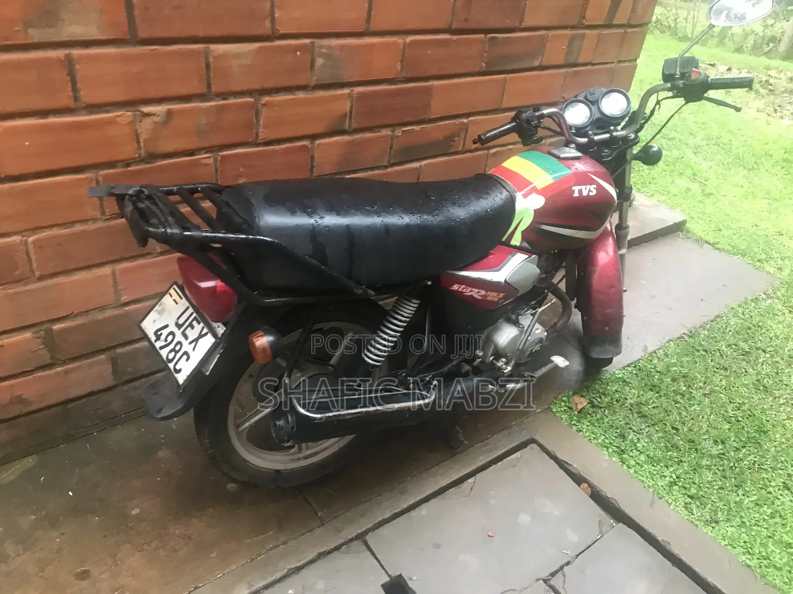 TVS HLX 125 2019 Red