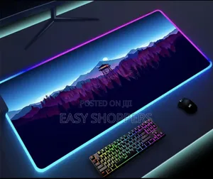 Non-Slip RGB Gaming Mouse Pad