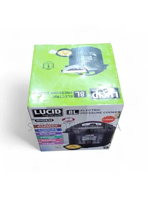Lucid 8l Electric Pressure Cooker Rhd832 | 1300w Multifunction Cooker