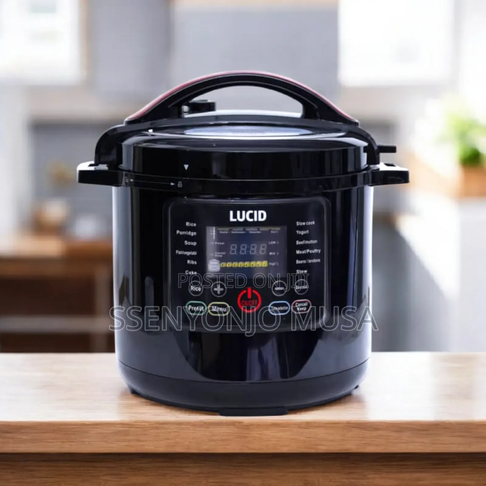 Lucid 8l Electric Pressure Cooker Rhd832 | 1300w Multifunction Cooker