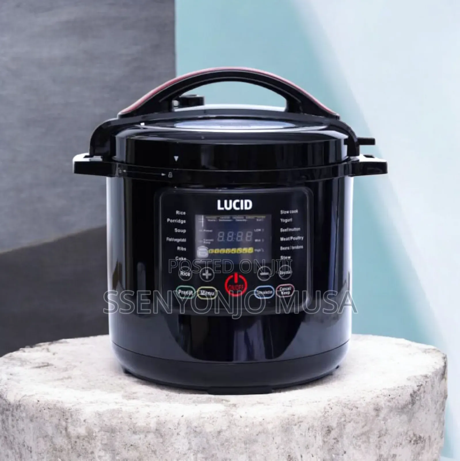 Lucid 8l Electric Pressure Cooker Rhd832 | 1300w Multifunction Cooker
