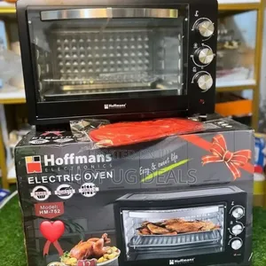 Hoffmans 55l/ 55 Liters Electric Oven With Rotisserie Hm-785 - Black