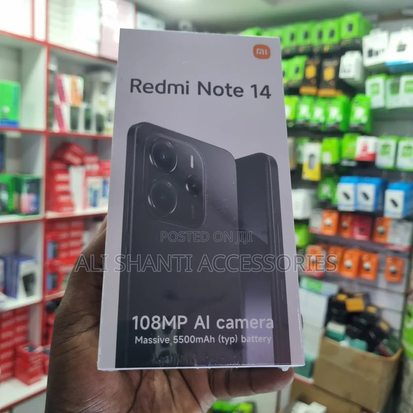 New Xiaomi Redmi Note 14 256 GB Black