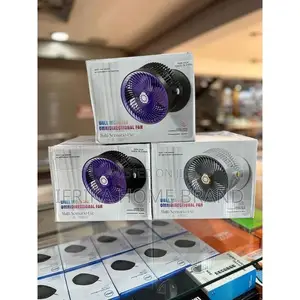 5-Speed Wall Mount Table Fan Adjustable and Mosquito Repellent.