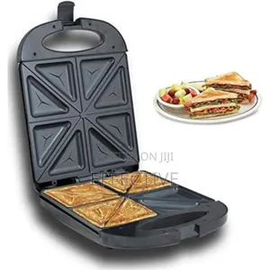 DSP 1400w Kc1203 4-Slice Sandwich Maker Toaster Grill Plate.