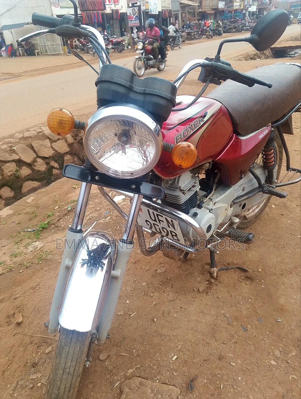 Bajaj Boxer 2023 Red