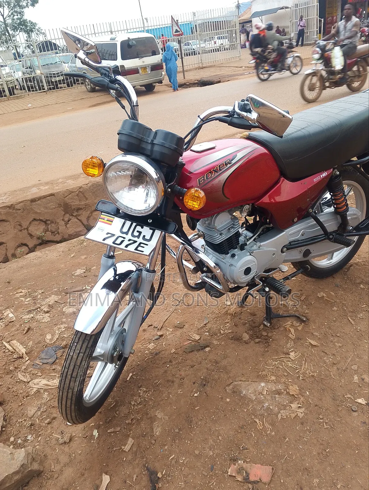 Bajaj Boxer 2025 Red