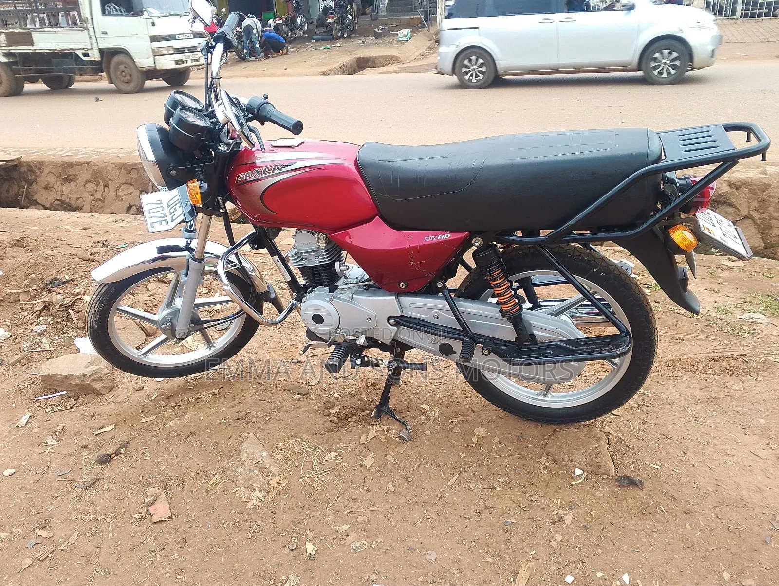 Bajaj Boxer 2025 Red