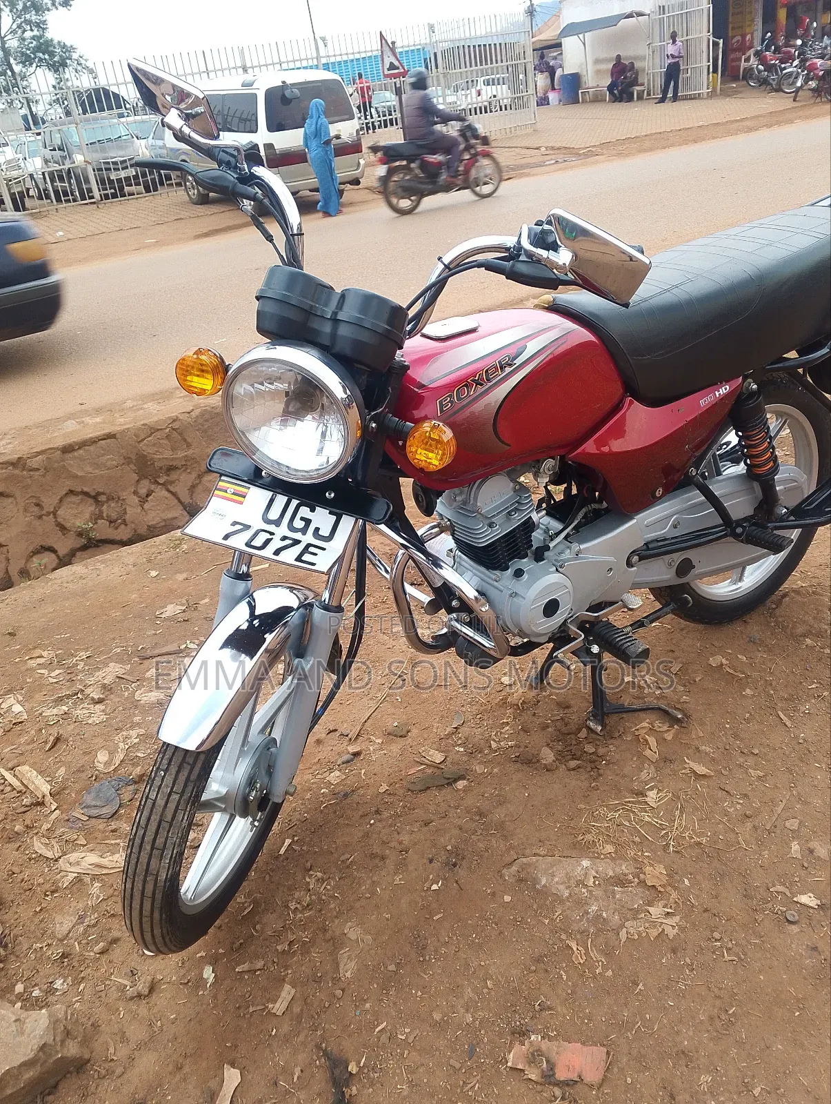 Bajaj Boxer 2025 Red