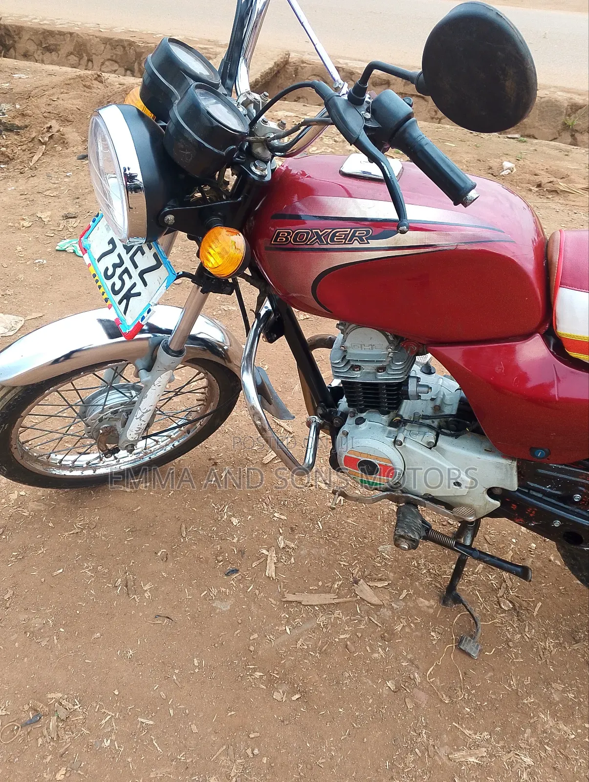 Bajaj Boxer 2021 Red