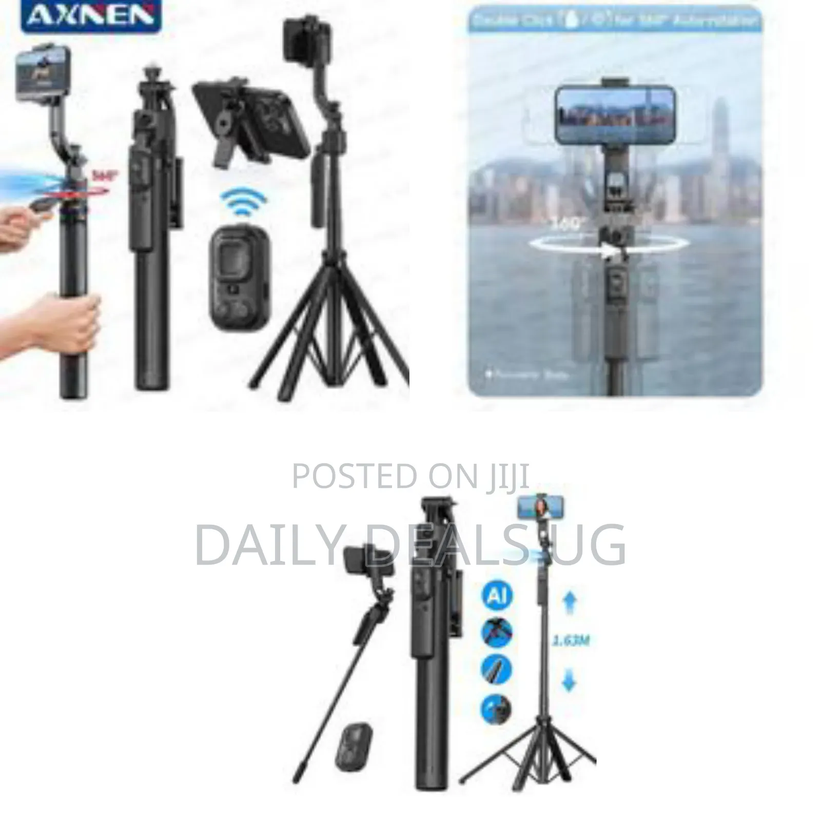 Intelligent Ai Selfie Stick Tripod With Smart Tracking and Remote