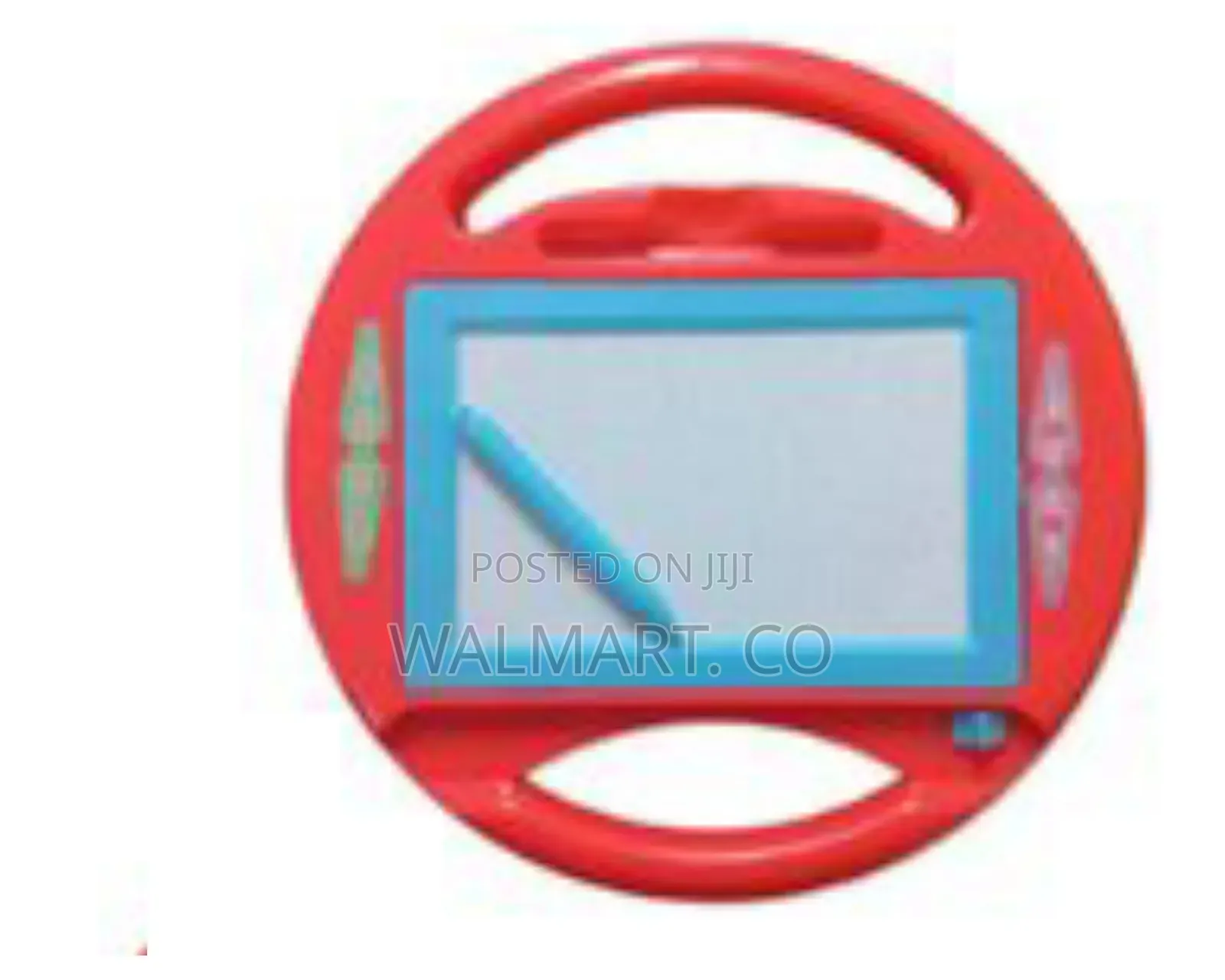 Round Magnetic Drawing White Board for Kids