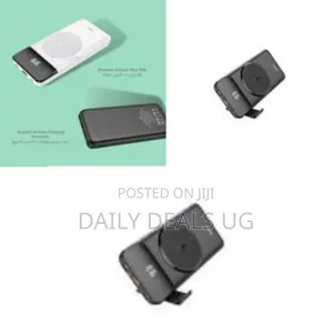 Hoco J76 Mobile Power Bank With Magnetic Wireless Charging, 10000mah
