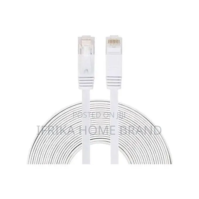 Cat 6 Ethernet Cable - Flat - Rj45 3 Meters