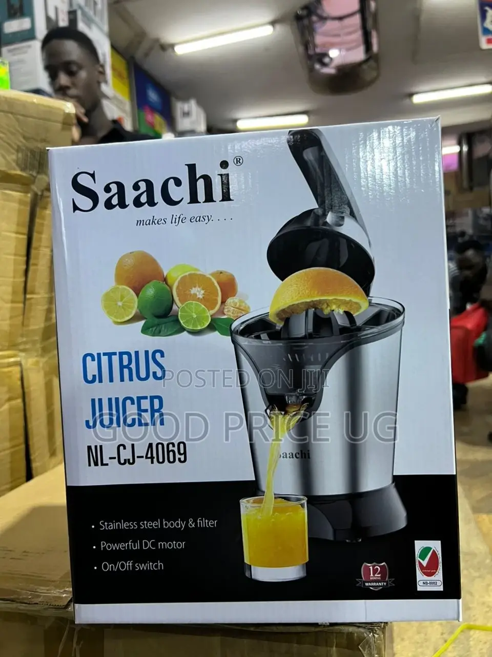 Saachi Citrus Juicer Nl-Cj-4069