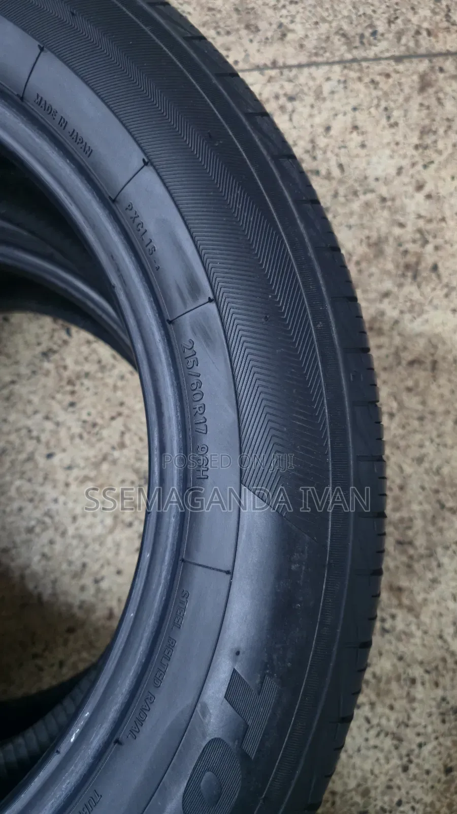 215/60r17 Proxes Toyo Made In Japan Used Tires