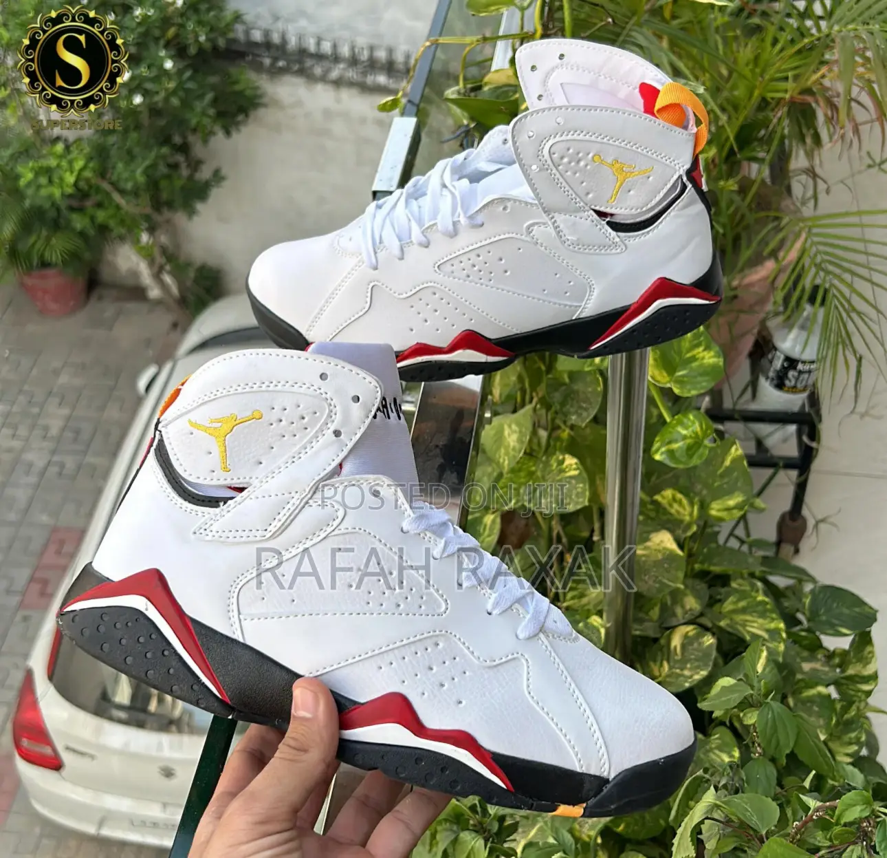 Original Nike Air Jordan 7 Retro “Cardinal” Sneakers