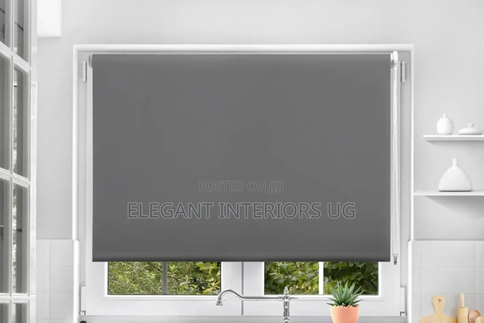 Blackout Horizontal Curtain Blinds for Offices and Kitchen Windows