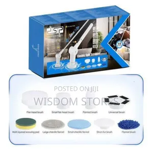 9 in 1 Electric Spinner Scrubber Brush for Cleaning Fast