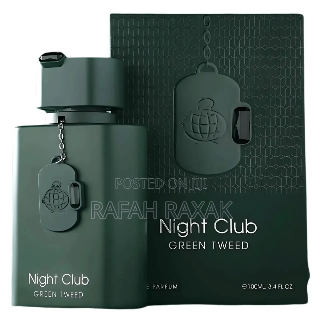 Original Men’S Night Club Green Tweed Parfum By Fragrance World